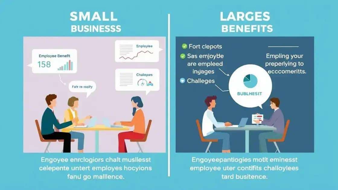 Impact on small and large businesses