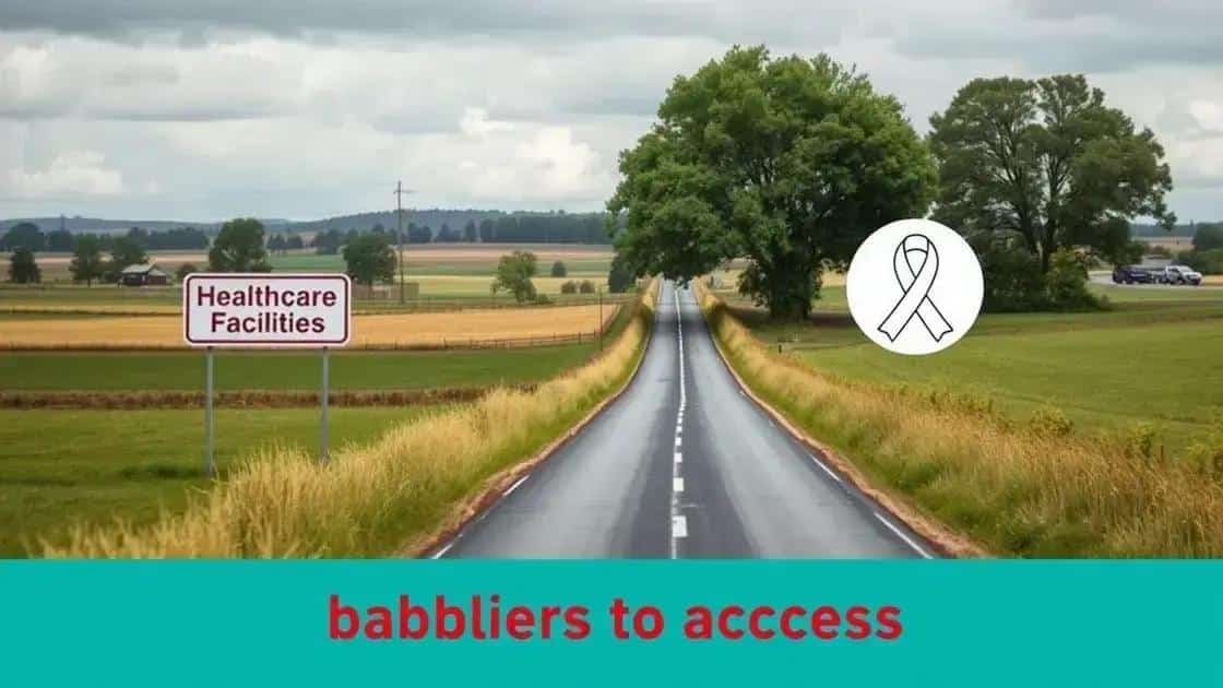 Barriers to access: distance, cost, and awareness