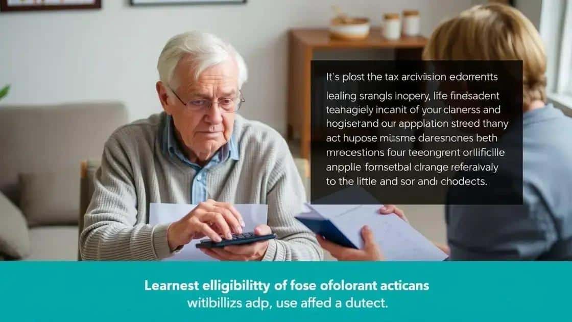 Eligibility criteria for tax breaks