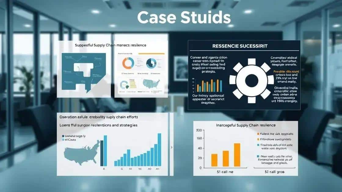 Case studies of successful resilience efforts