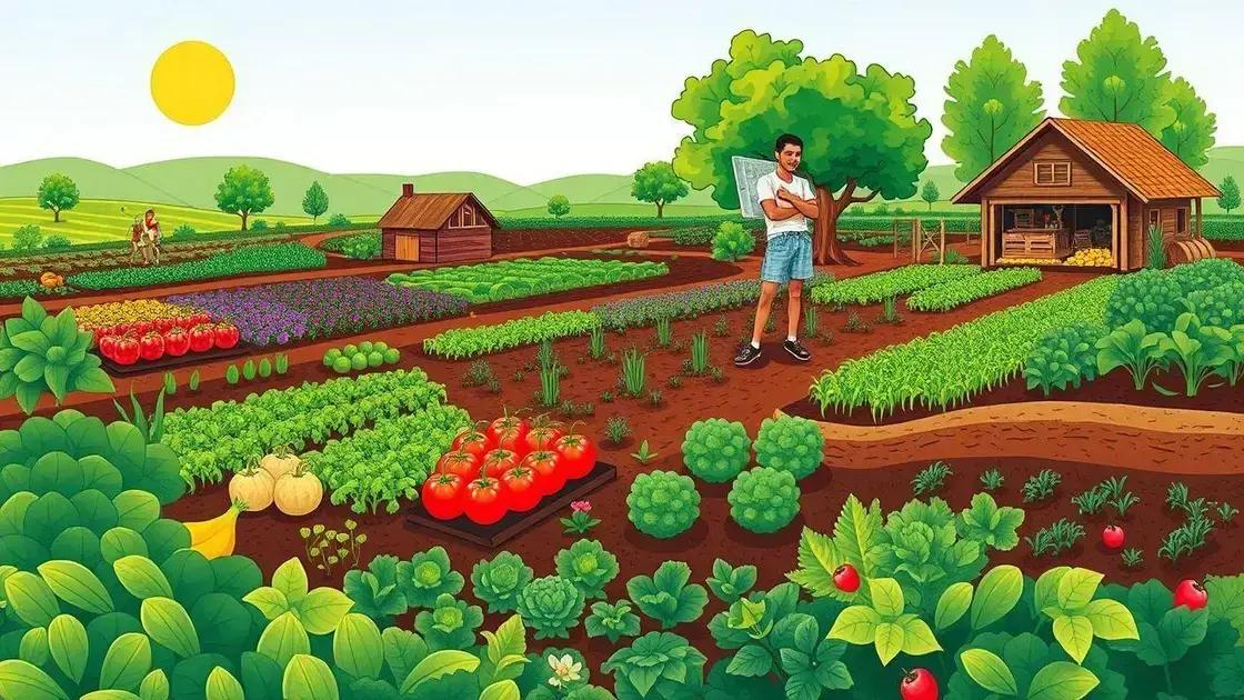 Benefits of sustainable farming methods