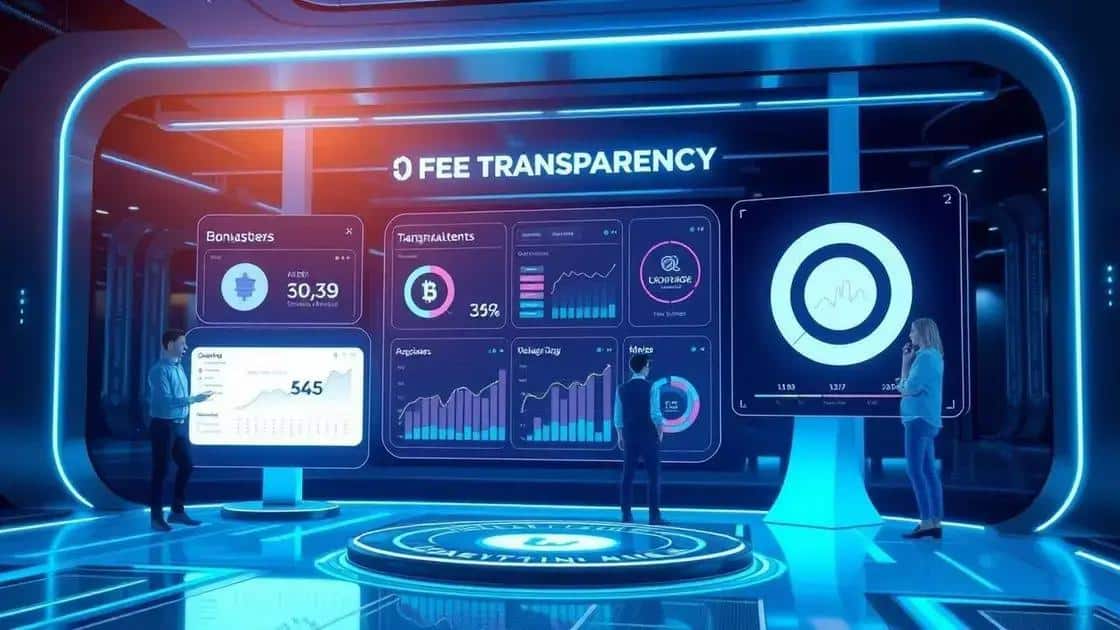 Future trends in fee transparency